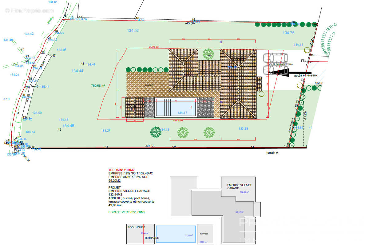 Terrain à PLAN-DE-LA-TOUR