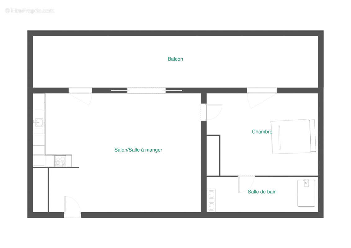 Appartement à VOUNEUIL-SOUS-BIARD