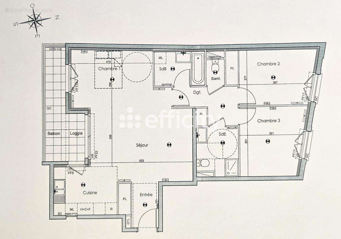 Appartement à LE PLESSIS-ROBINSON