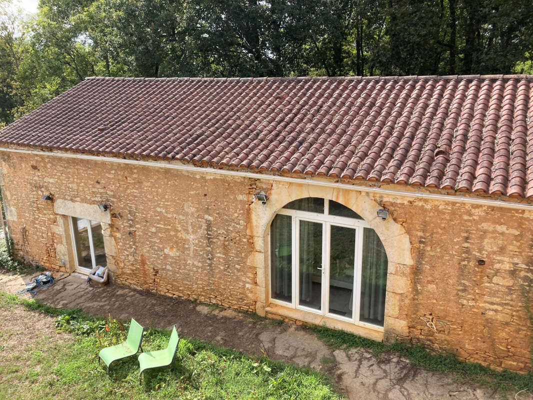 toiture rdj (chambres) - Maison à PUY-L&#039;EVEQUE