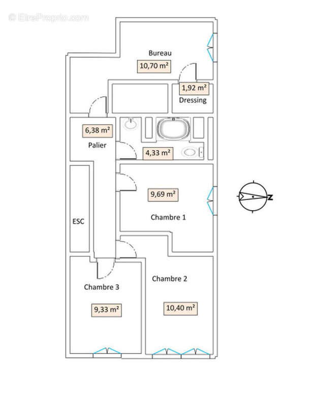 Appartement à ASNIERES-SUR-SEINE