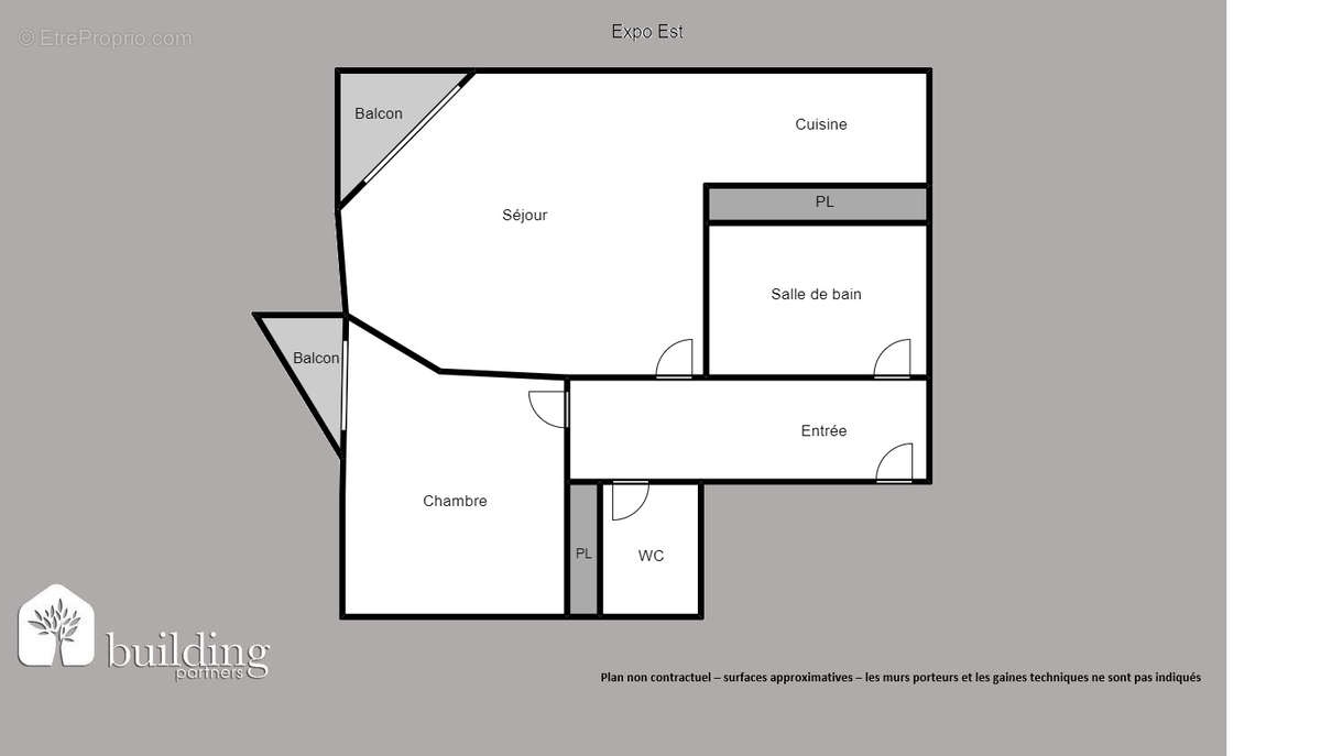 Appartement à LEVALLOIS-PERRET