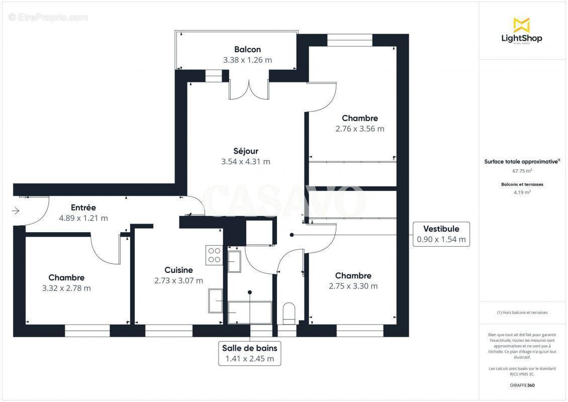 Appartement à CALUIRE-ET-CUIRE