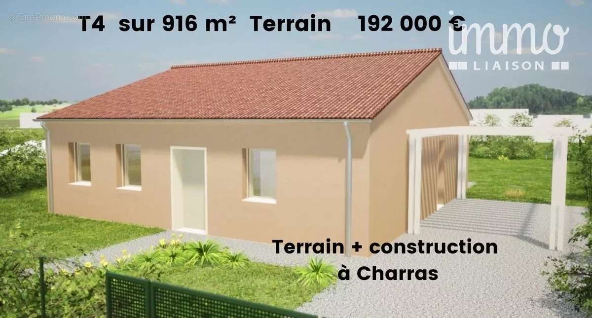 Terrain à CHARRAS