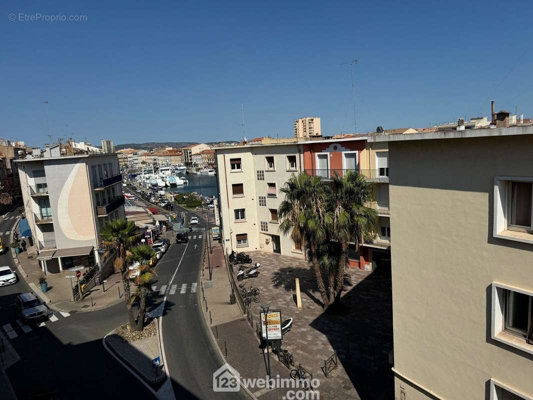 Vue de la chambre 1 - Appartement à SETE