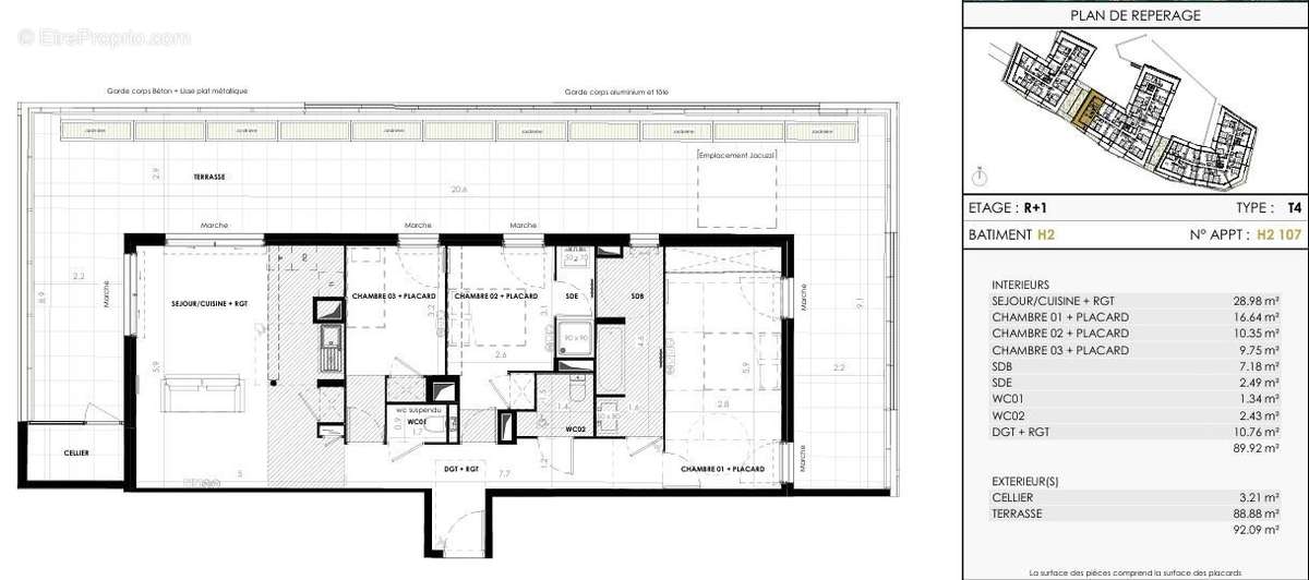 Appartement à CASTRIES