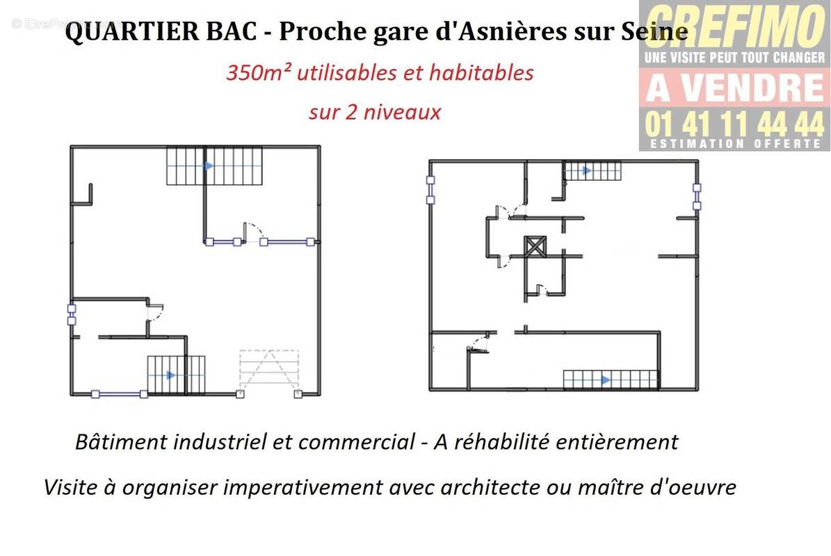 Maison à ASNIERES-SUR-SEINE