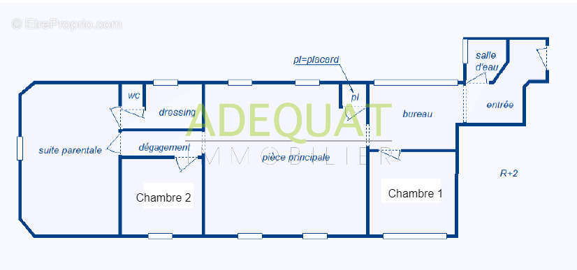 Appartement à SAINT-CLAIR-DE-LA-TOUR