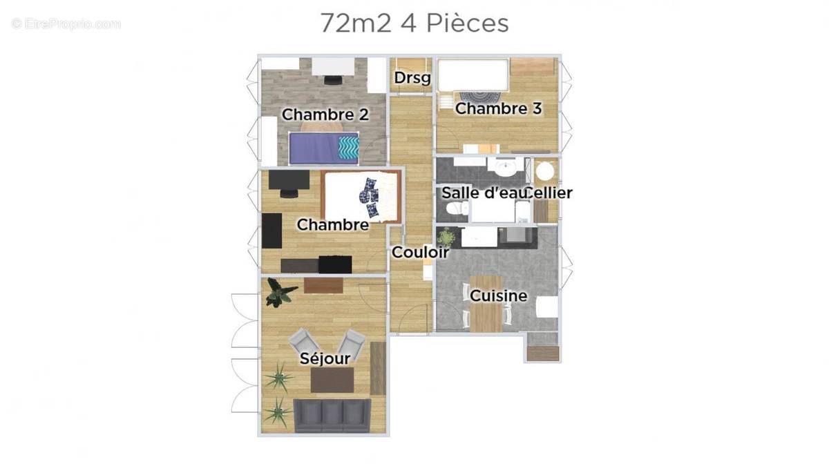 Appartement à MEAUX