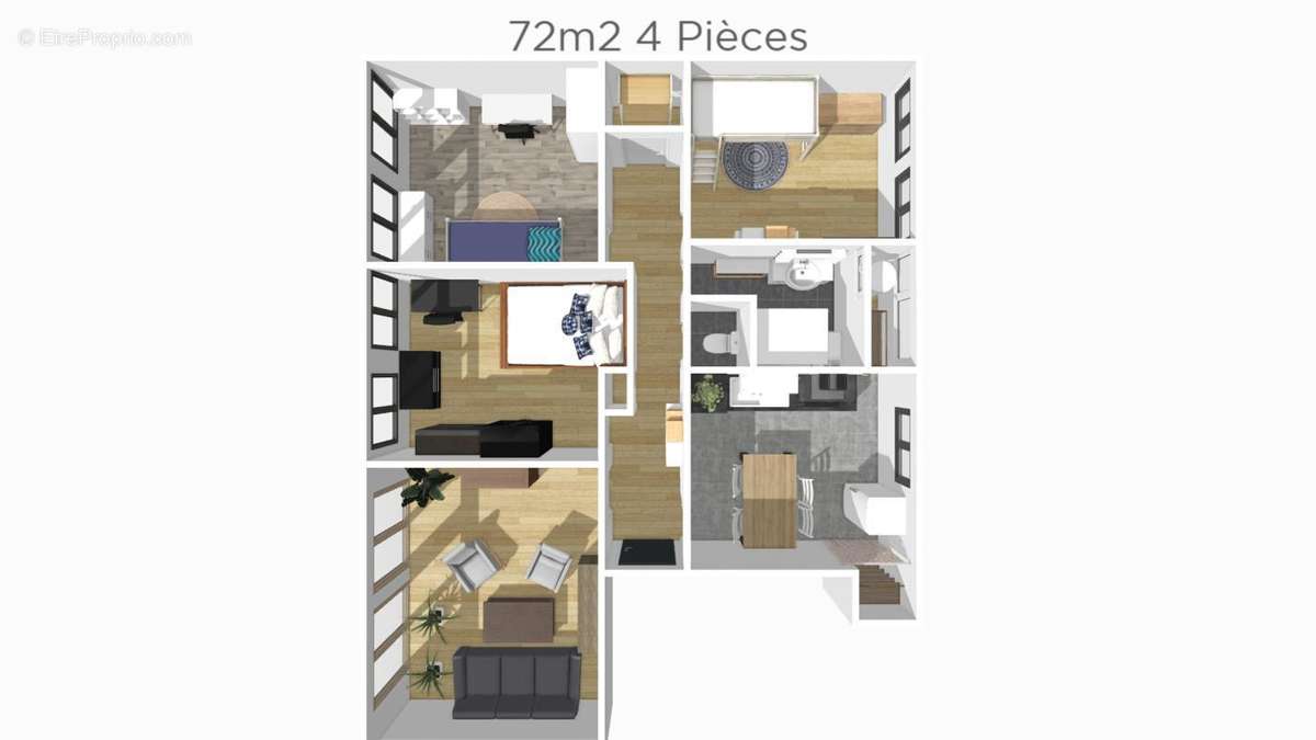 Appartement à MEAUX