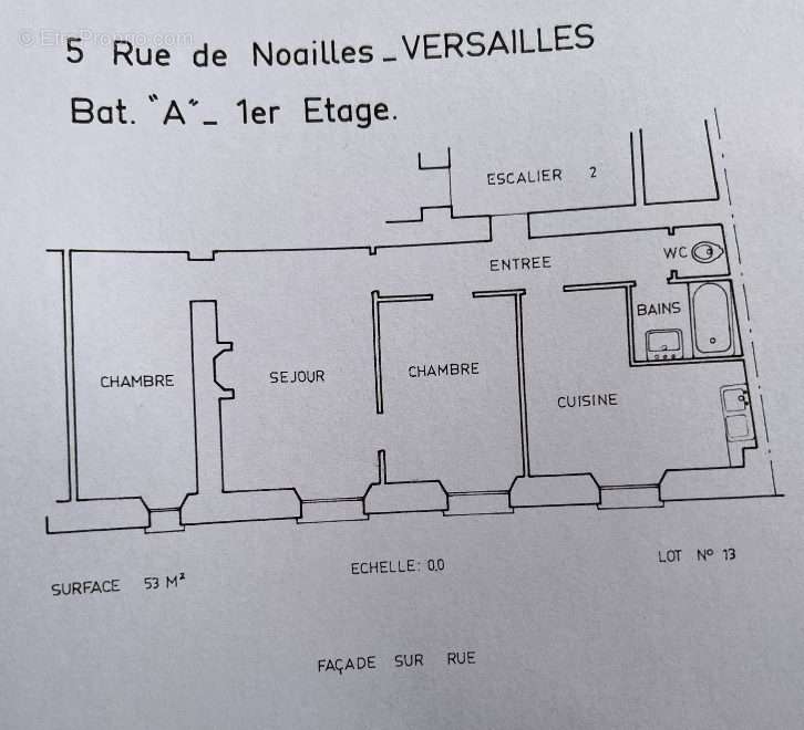 Appartement à VERSAILLES