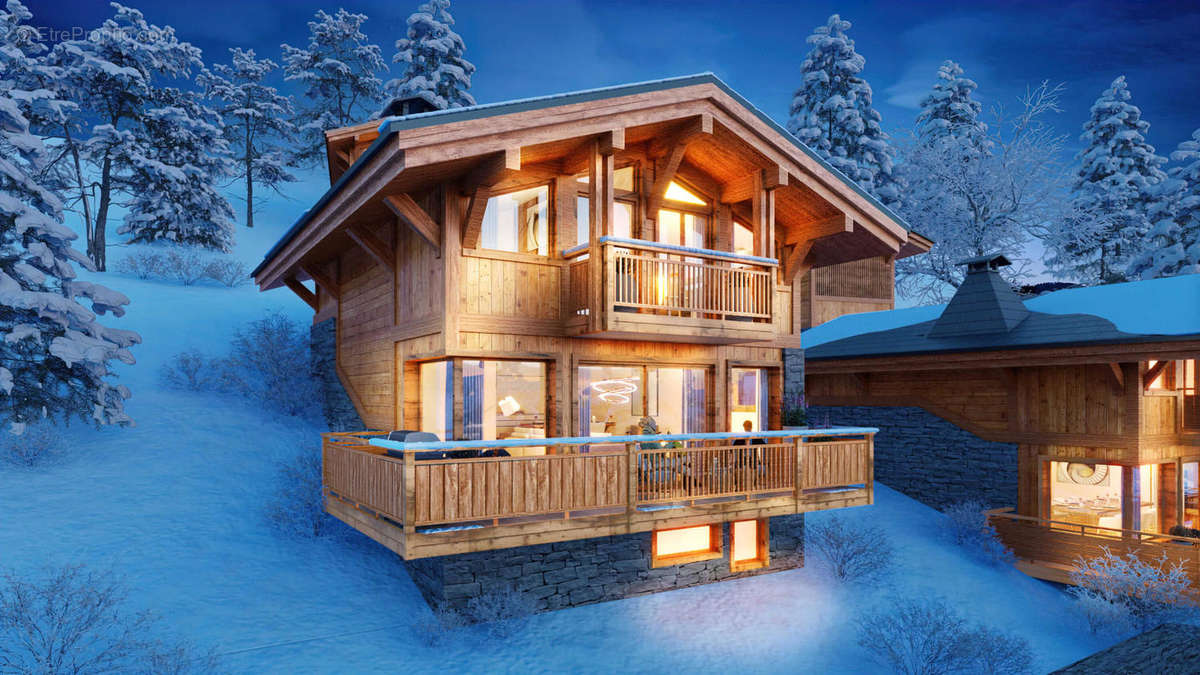 Ski-in ski-out chalets in Les Gets (Mont Chéry) (1 - Maison à LES GETS