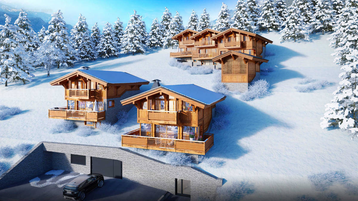 Ski-in ski-out chalets in Les Gets (Mont Chéry) (2 - Maison à LES GETS