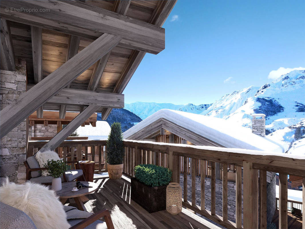 Ski CHALET Alpin for sale St Martin de Bellevillen - Appartement à SAINT-MARTIN-DE-BELLEVILLE