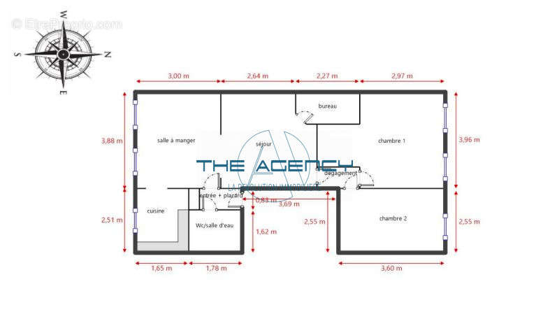 Appartement à MARSEILLE-3E