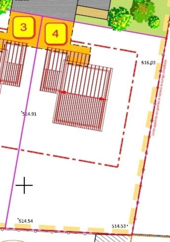 Terrain à CHAMPIER