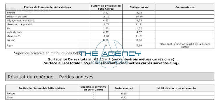 Appartement à MARSEILLE-11E