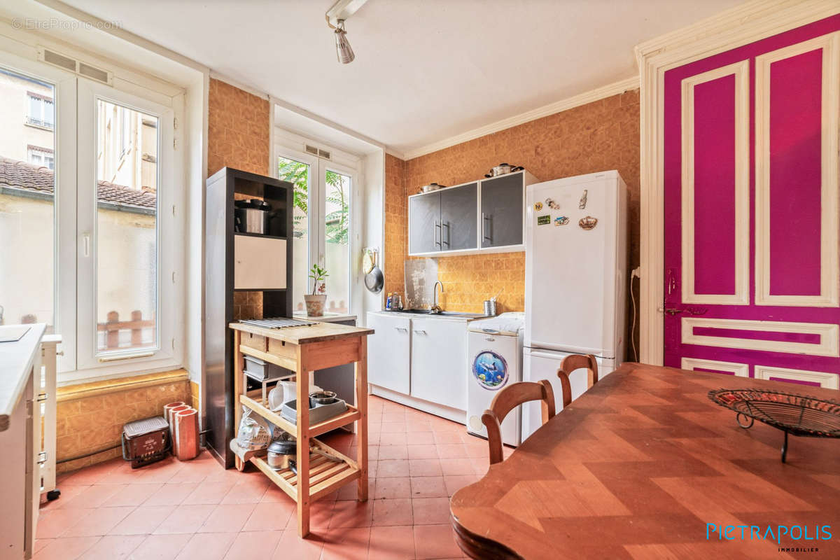 Cuisine - Appartement à LYON-7E