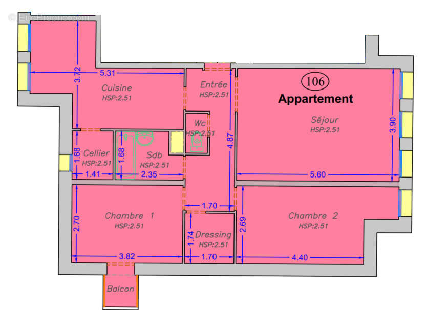 Appartement à REIMS