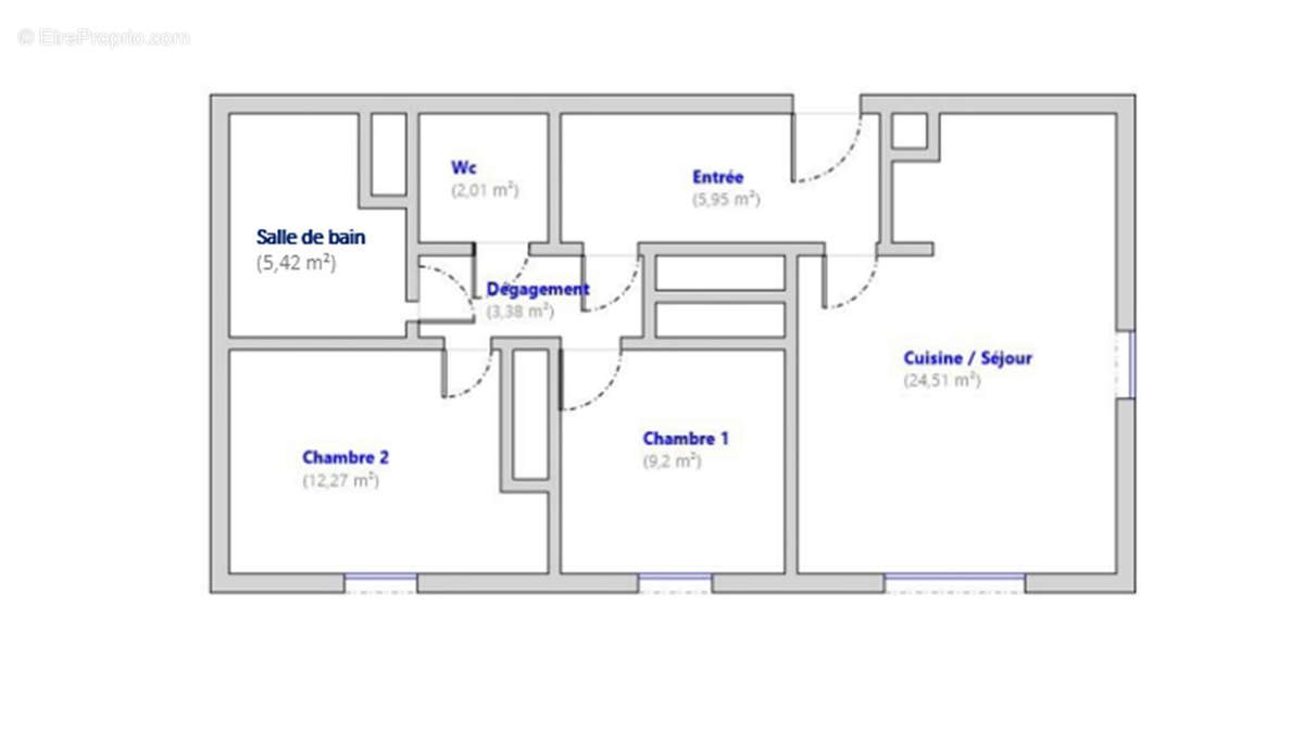 Appartement à BOURGOIN-JALLIEU