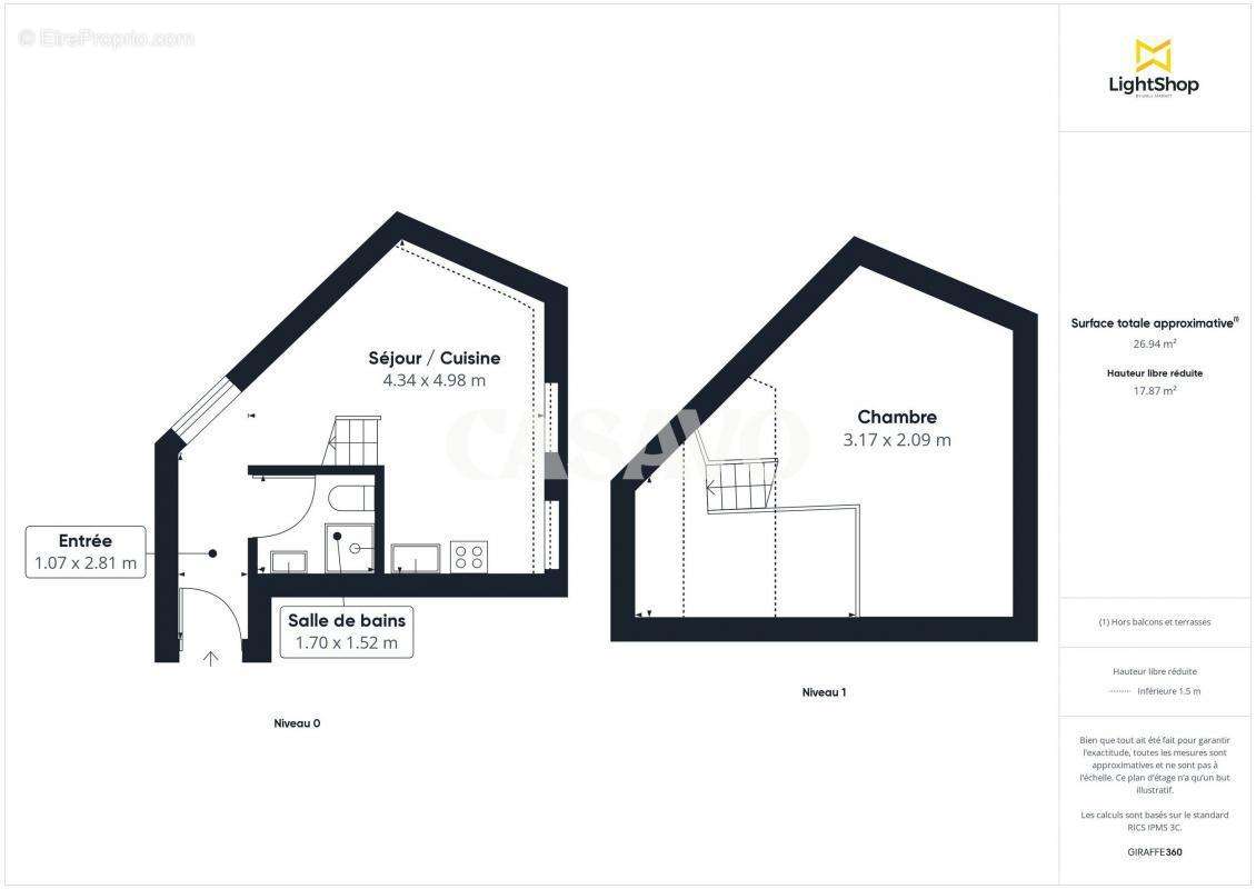 Appartement à LA COURNEUVE