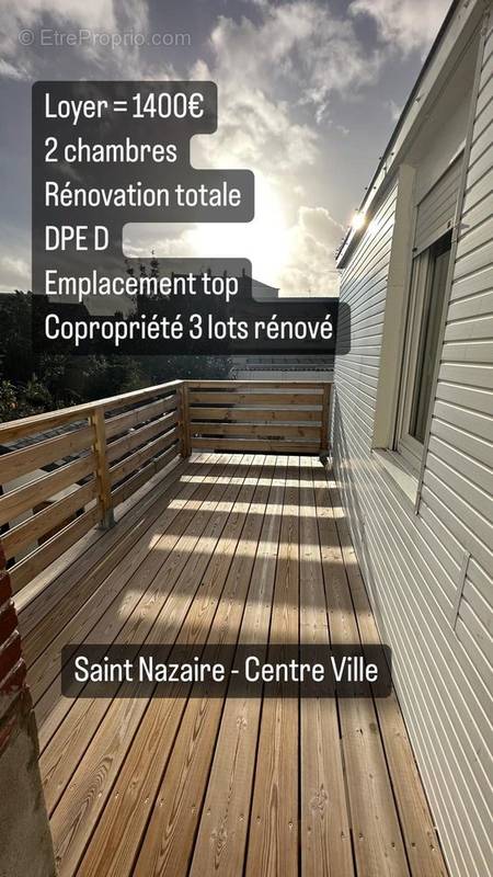 Appartement à SAINT-NAZAIRE