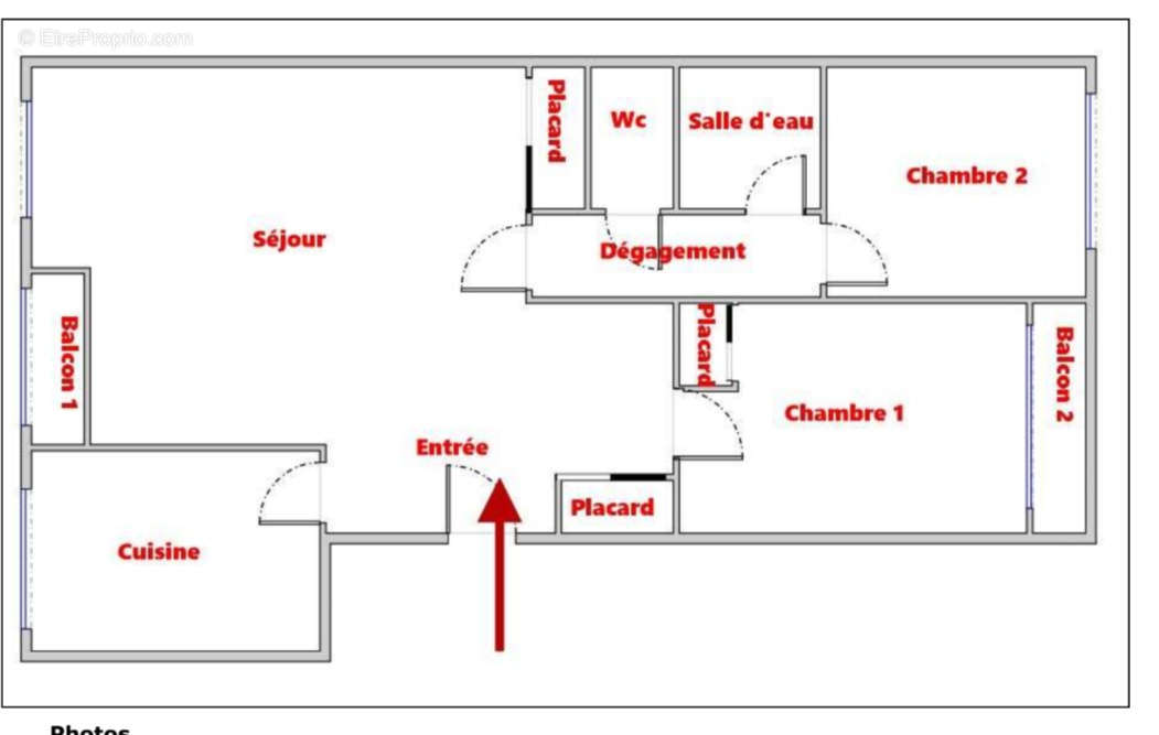 Appartement à SAINT-MAUR-DES-FOSSES