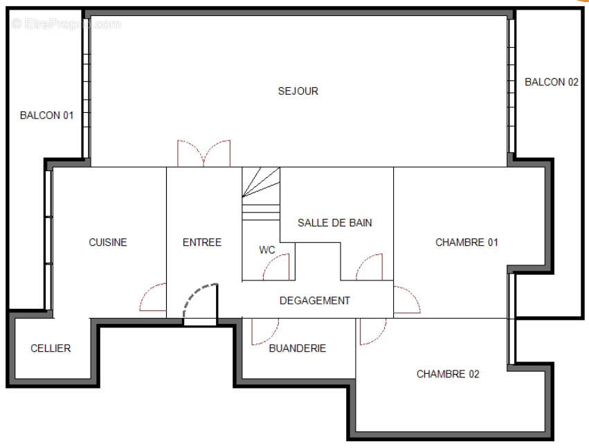 Appartement à SAINT-GERMAIN-EN-LAYE