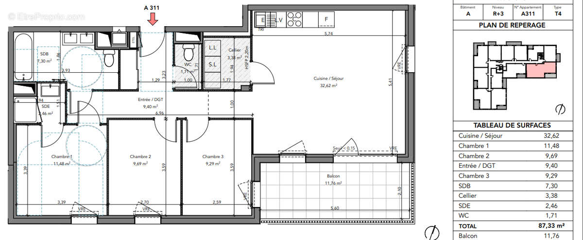 Appartement à CROZON