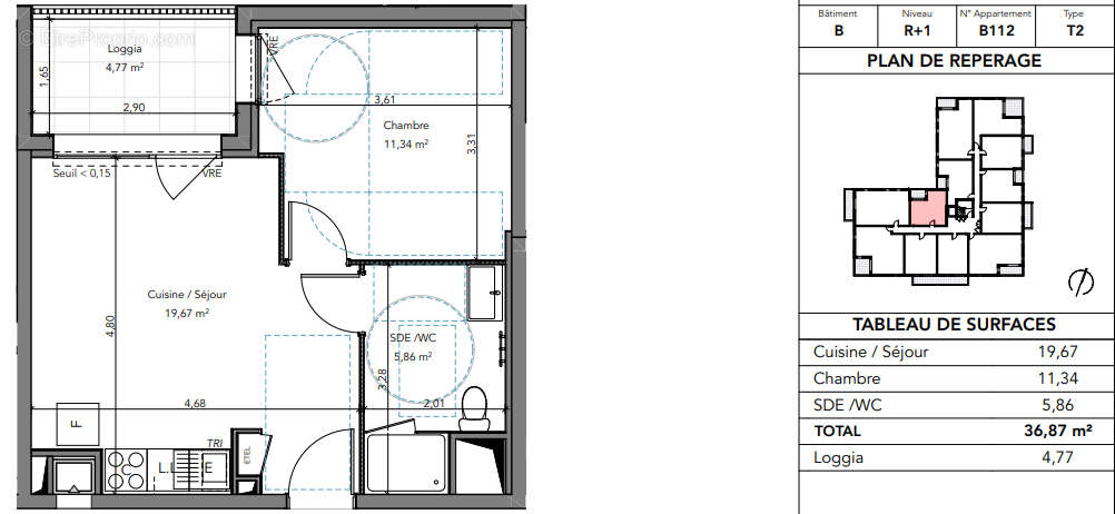 Appartement à CROZON