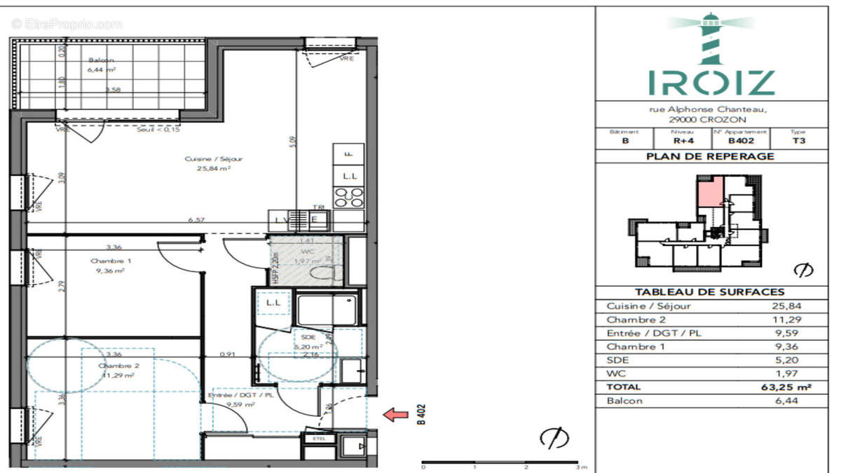 Appartement à CROZON