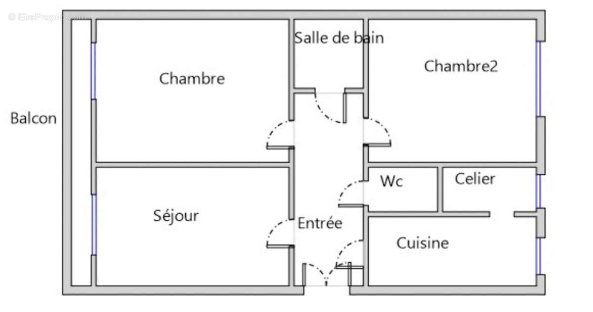 Appartement à LEVALLOIS-PERRET