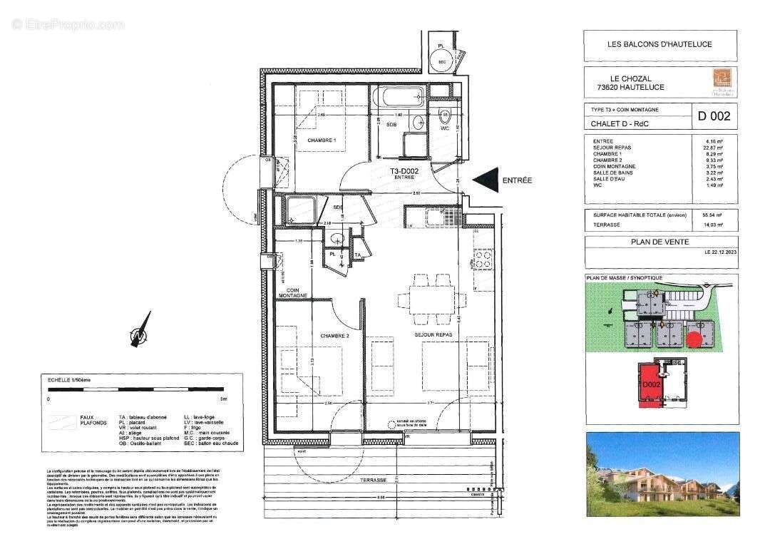 Appartement à HAUTELUCE