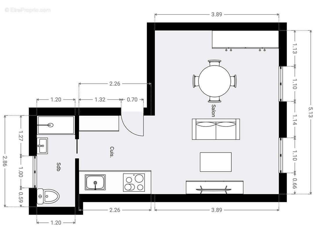 Appartement à PARIS-3E