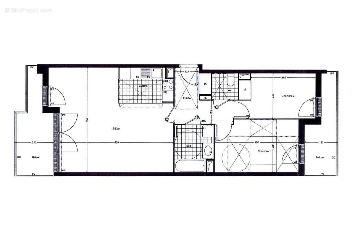 Appartement à PALAISEAU