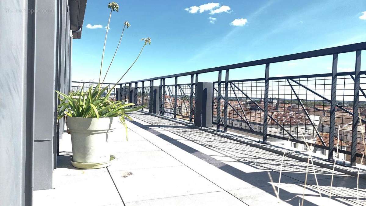 terrasse rooft top Rochefort - Appartement à ROCHEFORT