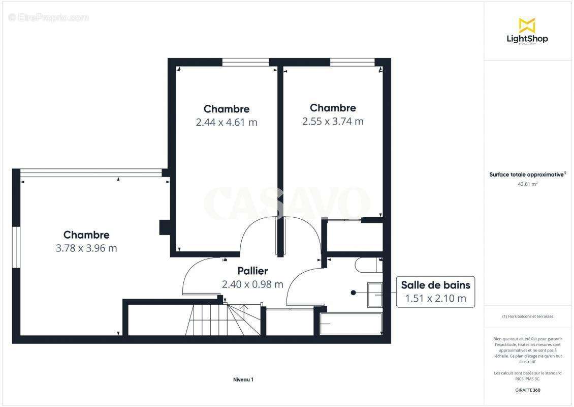 Appartement à PALAISEAU