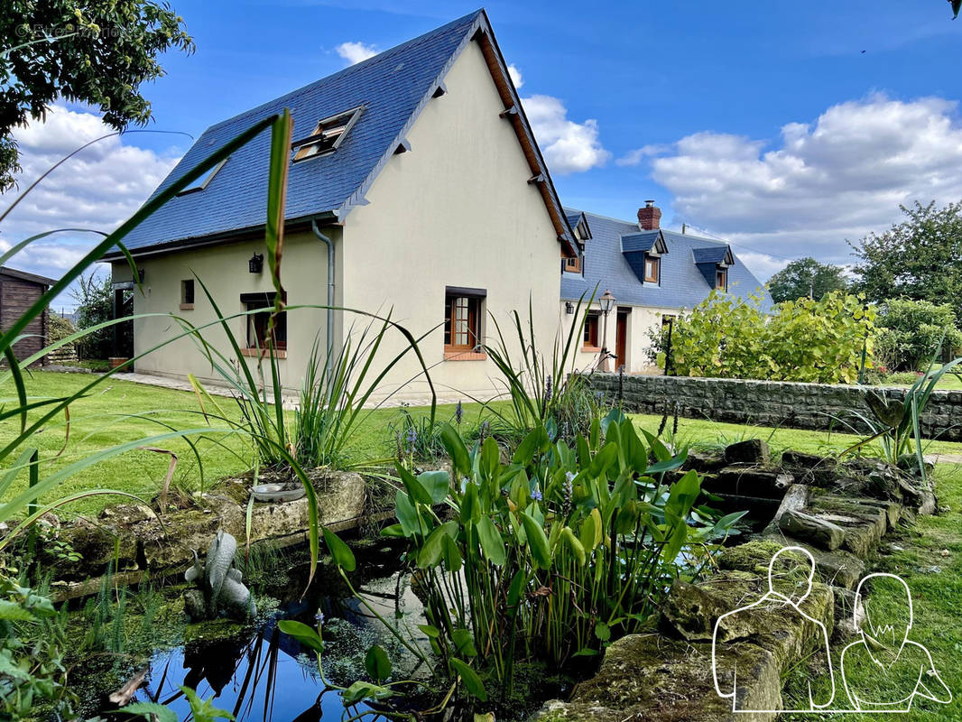 MAISON D&#039;HABITATION VIABLE DE PLAIN PIED - PROCHE PONT-AUDEMER - JOUEN IMMOBILIER - Maison à LES PREAUX