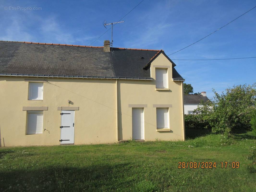 façade SUD - Maison à BOUVRON