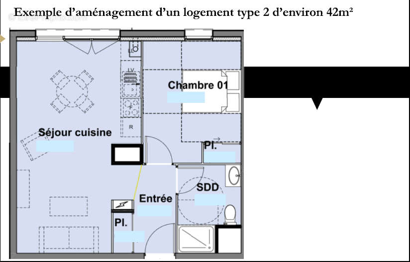 Appartement à PAVILLY