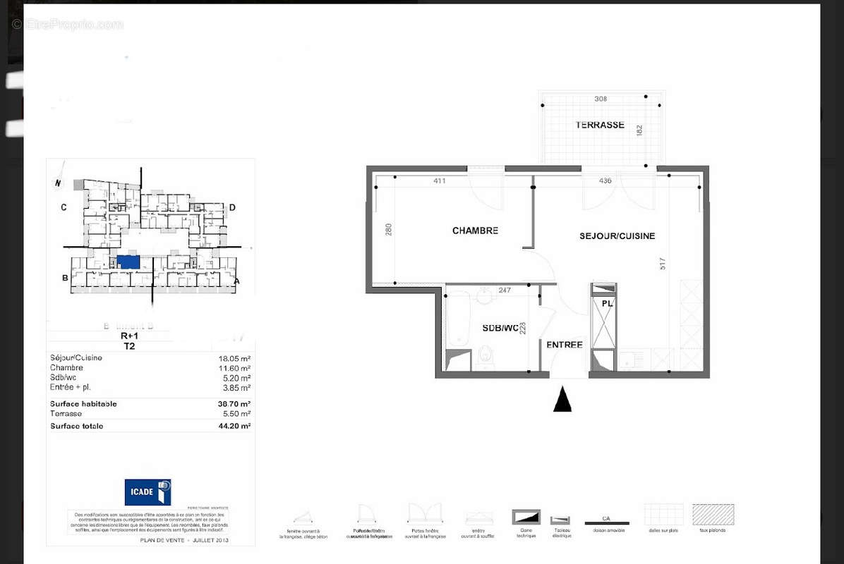 Appartement à CASTELNAU-LE-LEZ