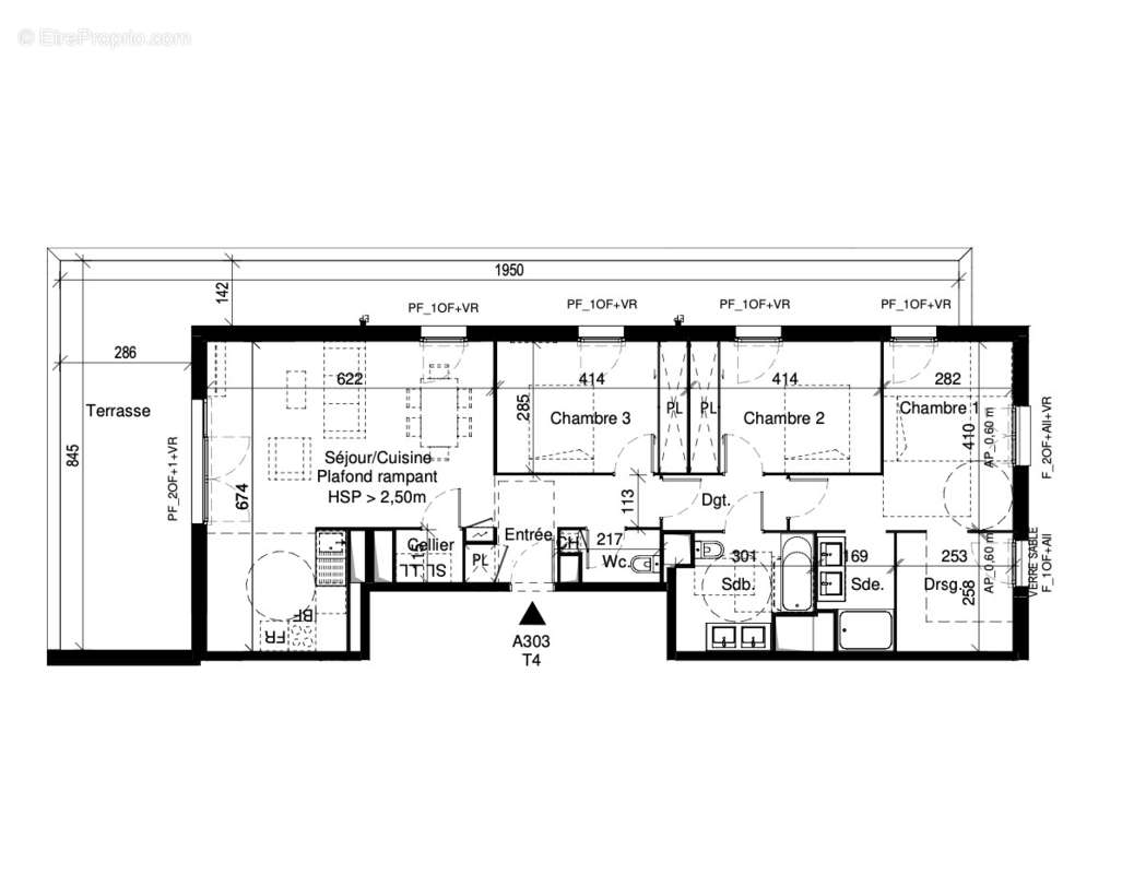 Appartement à VILLENAVE-D&#039;ORNON