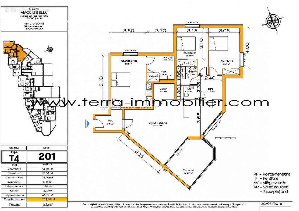 Appartement à AJACCIO