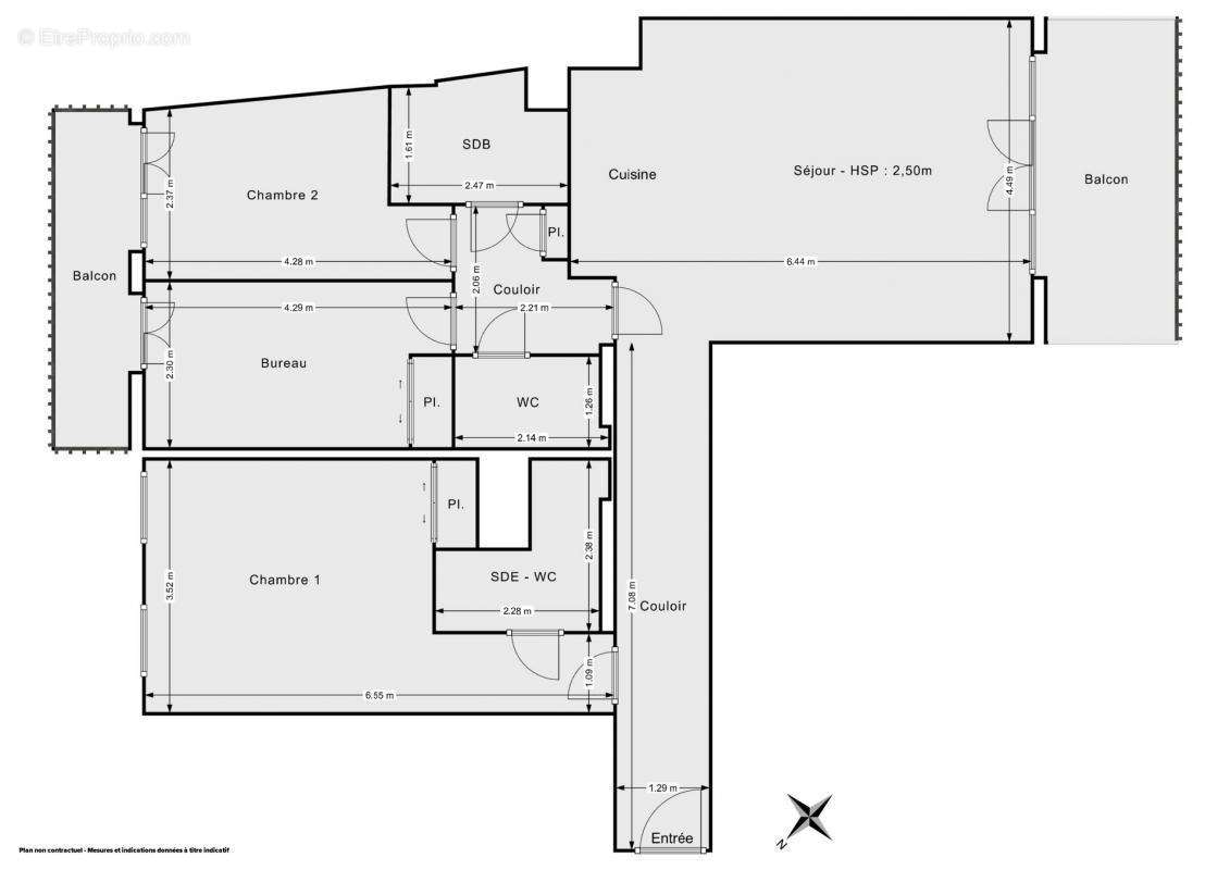 Appartement à CLICHY