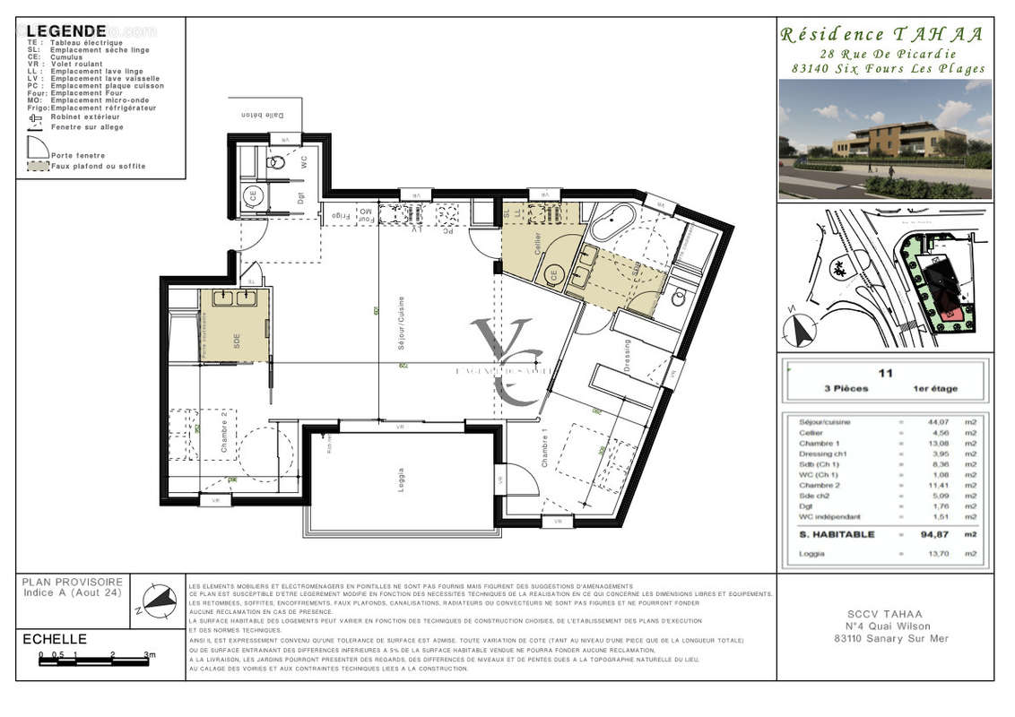 Appartement à SIX-FOURS-LES-PLAGES