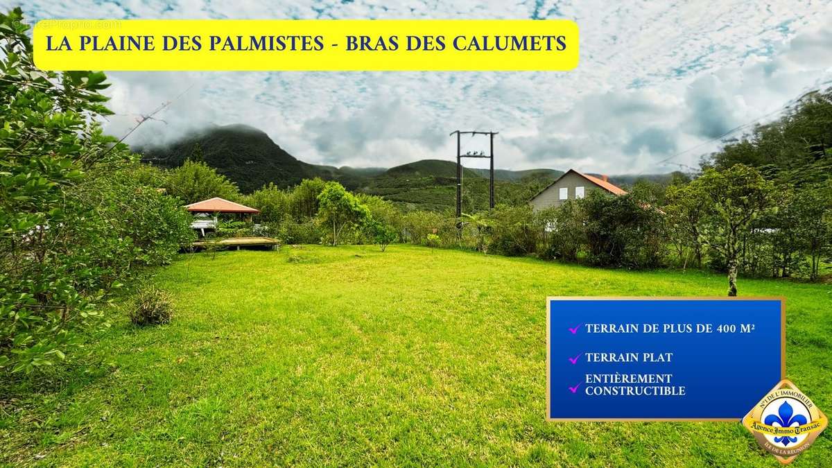 Terrain à LA PLAINE-DES-PALMISTES