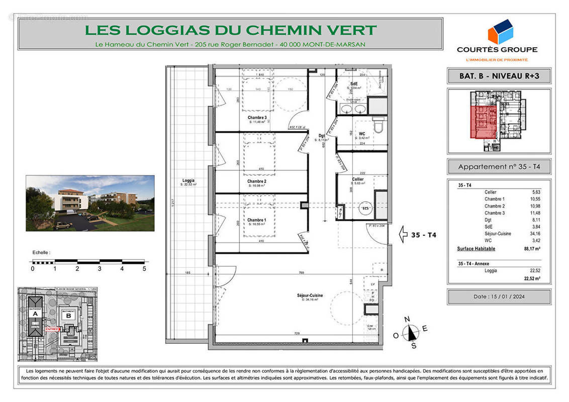 Appartement à MONT-DE-MARSAN