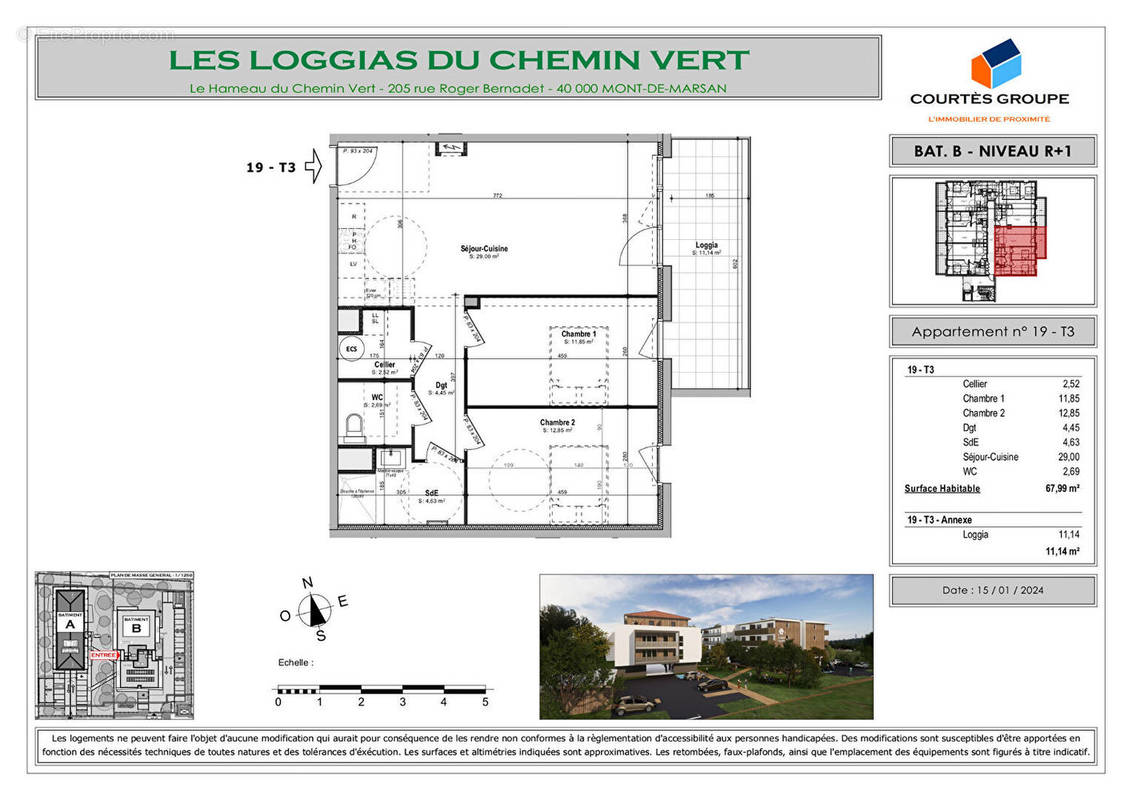 Appartement à MONT-DE-MARSAN