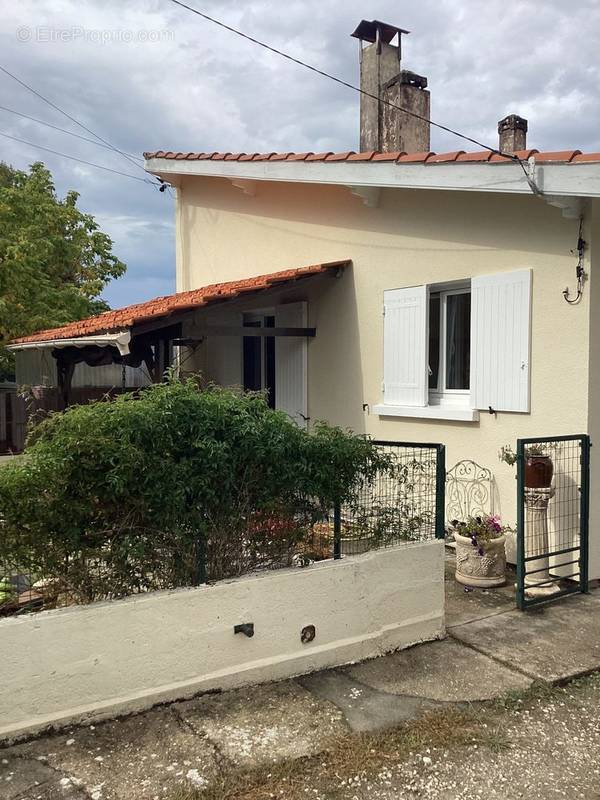 FACADE MAISON SUD/EST - Maison à LE VERDON-SUR-MER