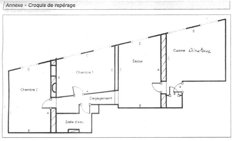 Appartement à PARIS-18E